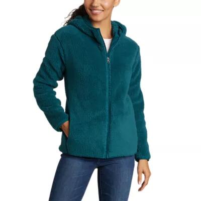 Eddie Bauer Women's Quest Plush Full-Zip Hoodie Cover