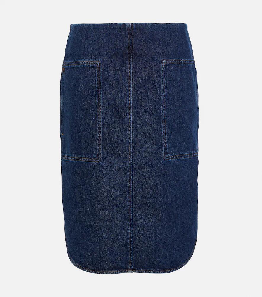 Toteme Denim midi skirt Cover