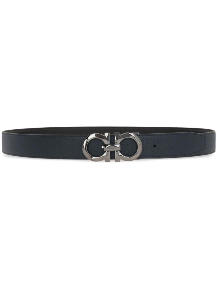 Ferragamo Gancini buckle belt - Blue Cover