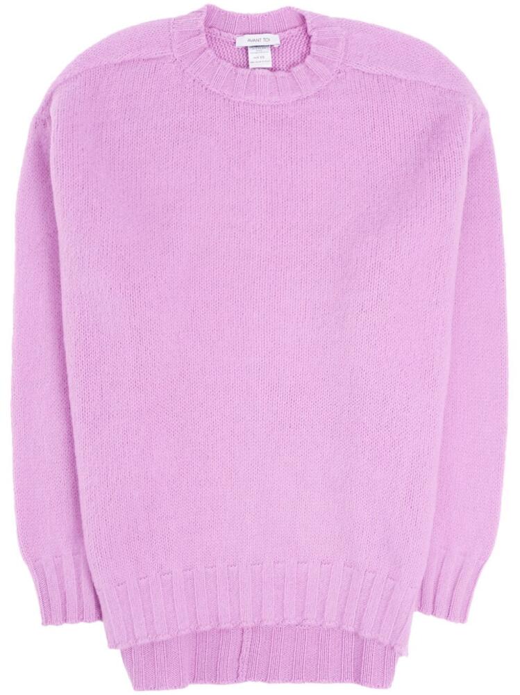 Avant Toi crew-neck jumper - Pink Cover