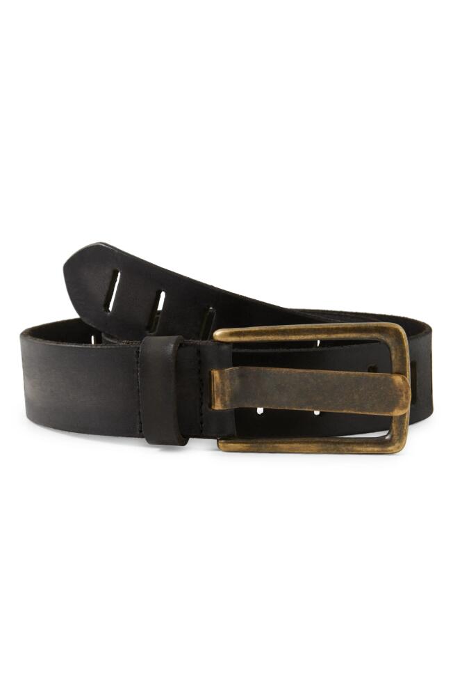 Free People We the Free WTF Jona Leather Belt in Black Cover