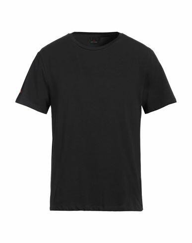 Peuterey Man T-shirt Steel grey Cotton, Elastane Cover