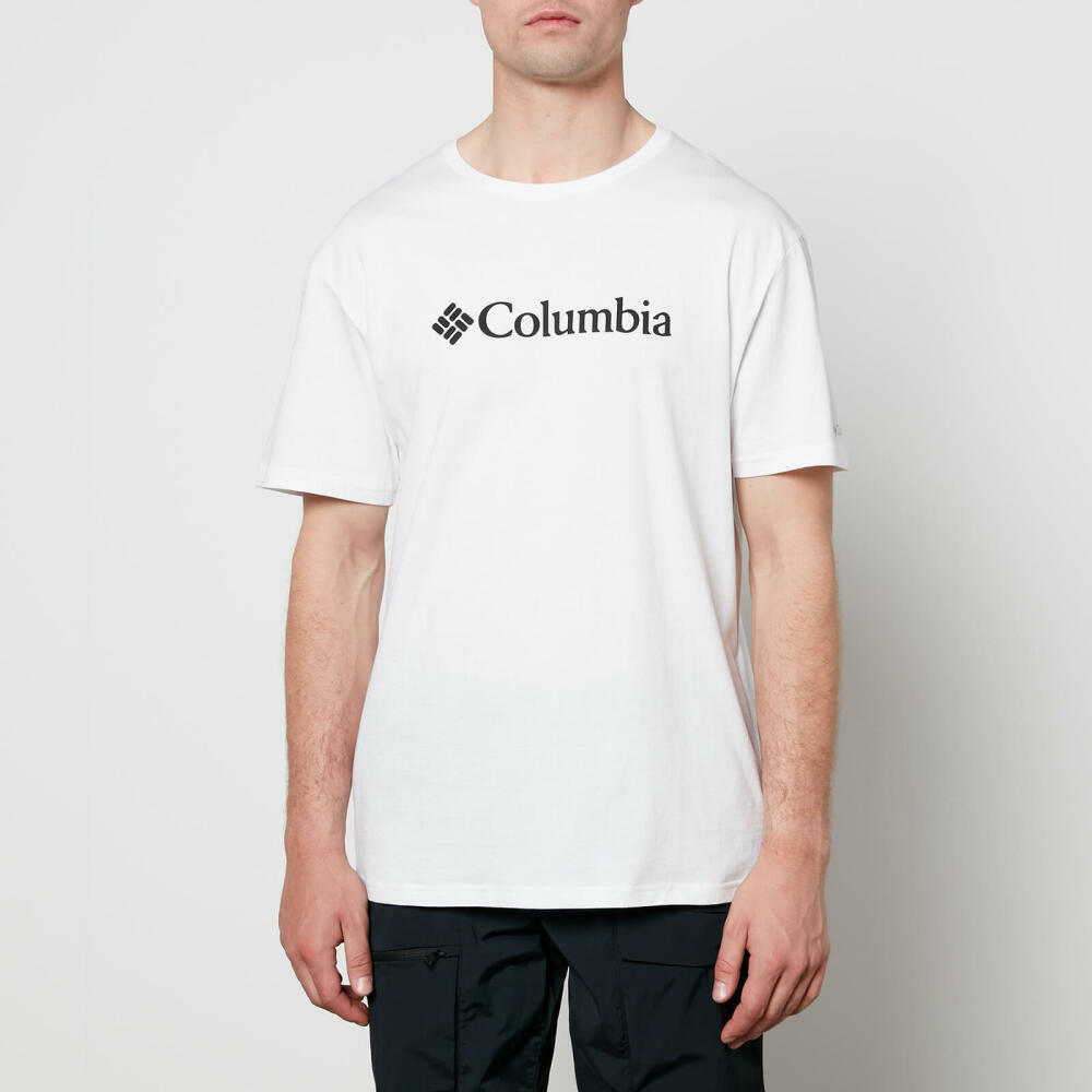 Columbia Men's Csc Basic Logo Short Sleeve T-Shirt - White Cover