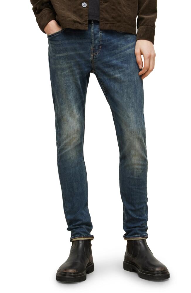 AllSaints Ronnie Stretch Jeans in Indigo Cover