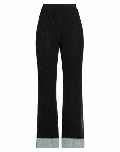 M Missoni Woman Pants Black Viscose, Polyester, Polyamide Cover