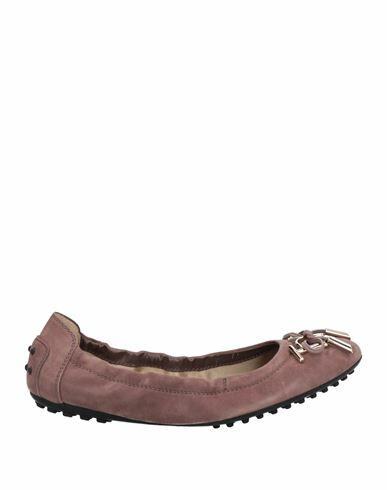 Tod's Woman Ballet flats Pastel pink Soft Leather Cover