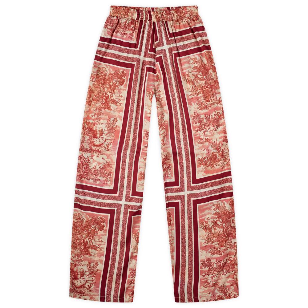 Aries Women's Toile De Jouy Slacker Pants in Multi Cover