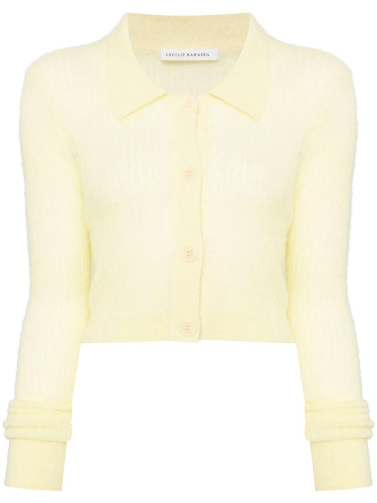 Cecilie Bahnsen Jaqueline cardigan - Yellow Cover