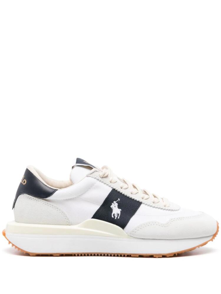 Polo Ralph Lauren Train 89 panelled sneakers - White Cover