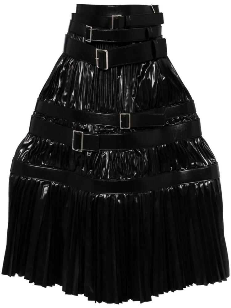 Junya Watanabe tiered belted skirt - Black Cover