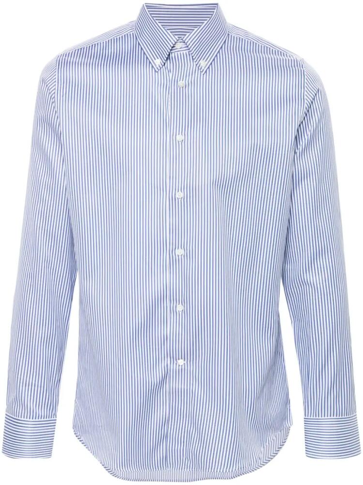 Canali striped shirt - Blue Cover