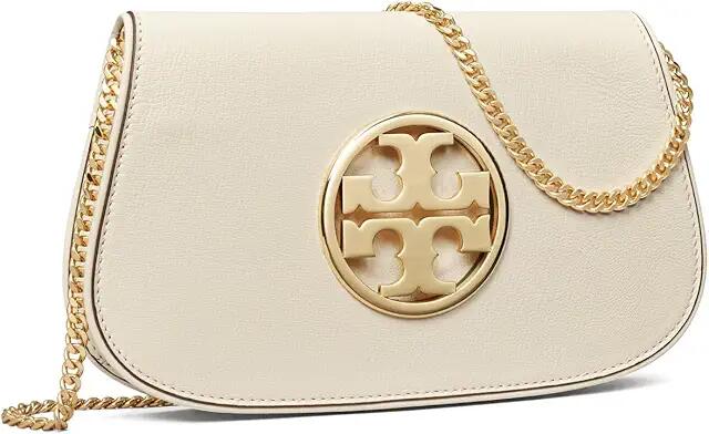 Tory Burch Reva Clutch (New Ivory) Clutch Handbags Cover