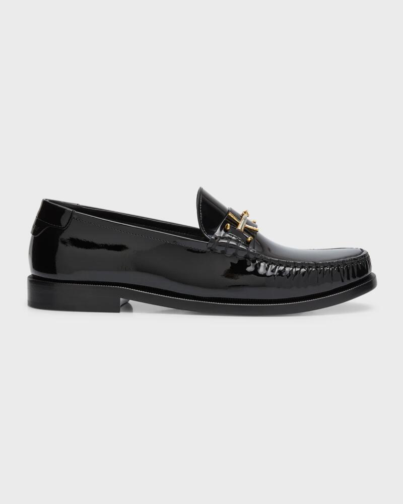 Saint Laurent Le Patent Leather Loafers Cover