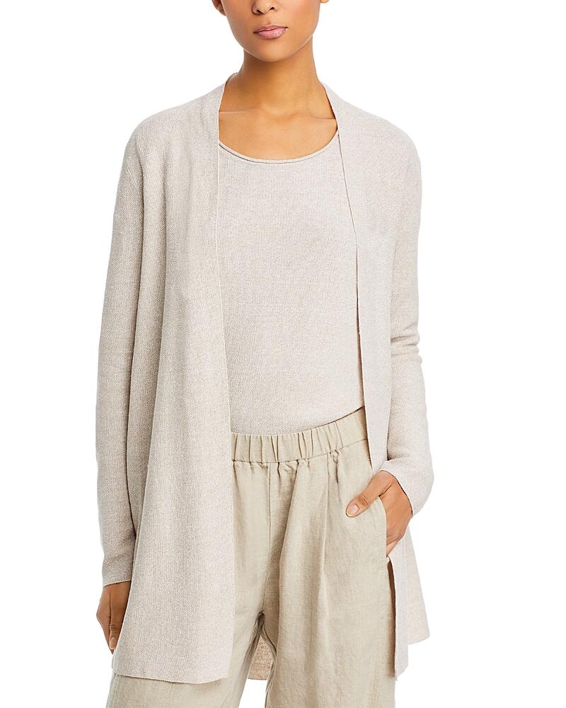 Eileen Fisher Long Open Front Cardigan Cover