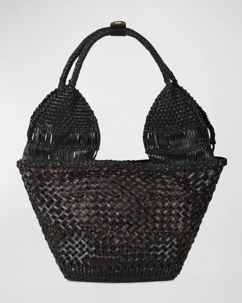 Rafe Margarita Woven Leather Tote Bag Cover