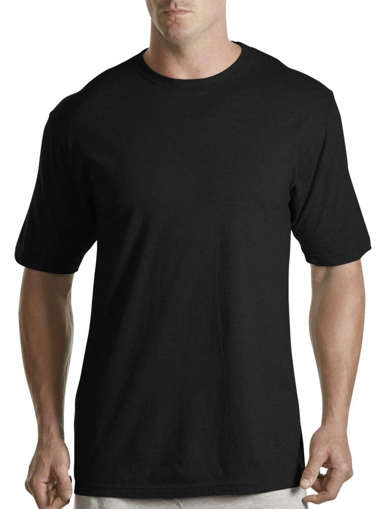 Harbor Bay by DXL 3-Pack Color Crewneck T-Shirts in Black Cover