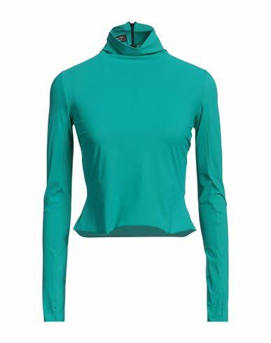 Chiara Boni La Petite Robe Woman T-shirt Green Polyamide, Elastane Cover