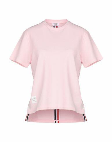 Thom Browne Woman T-shirt Pink Cotton Cover