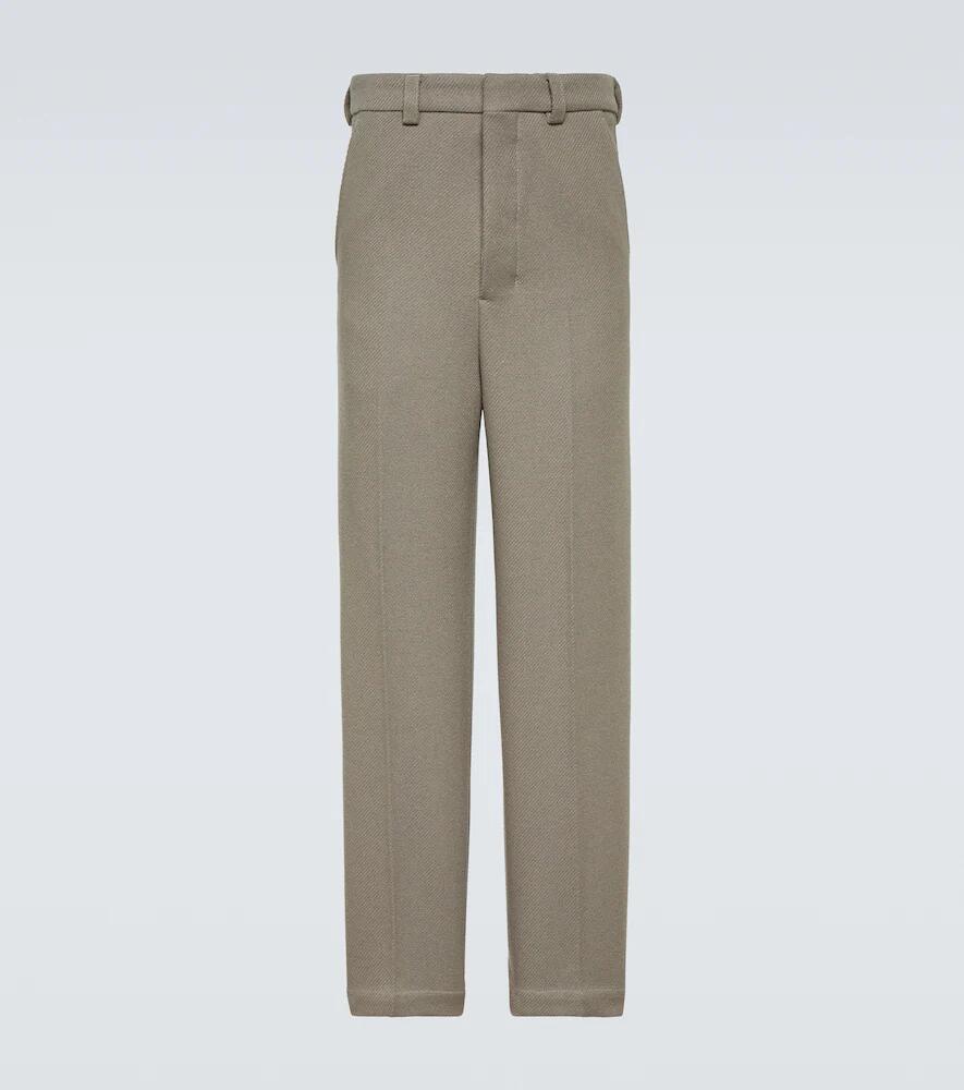 Ami Paris Wool-blend straight pants Cover