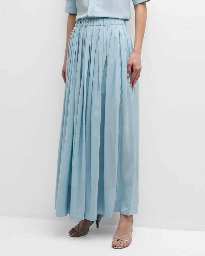 Co Pleated Maxi Skirt Cover