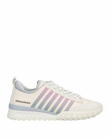 Dsquared2 Woman Sneakers White Calfskin Cover