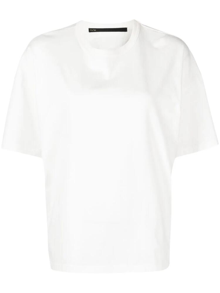 Muller Of Yoshiokubo drop-shoulder cotton T-shirt - White Cover