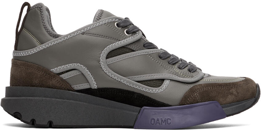 OAMC Gray Aurora Runner Sneakers Cover