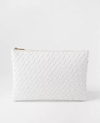 Ann Taylor Woven Clutch Cover