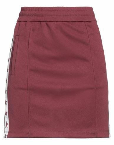 Golden Goose Woman Mini skirt Burgundy Polyester Cover