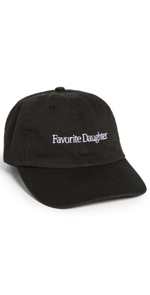 Favorite Daughter Classic Logo Baseball Cap Black Cover