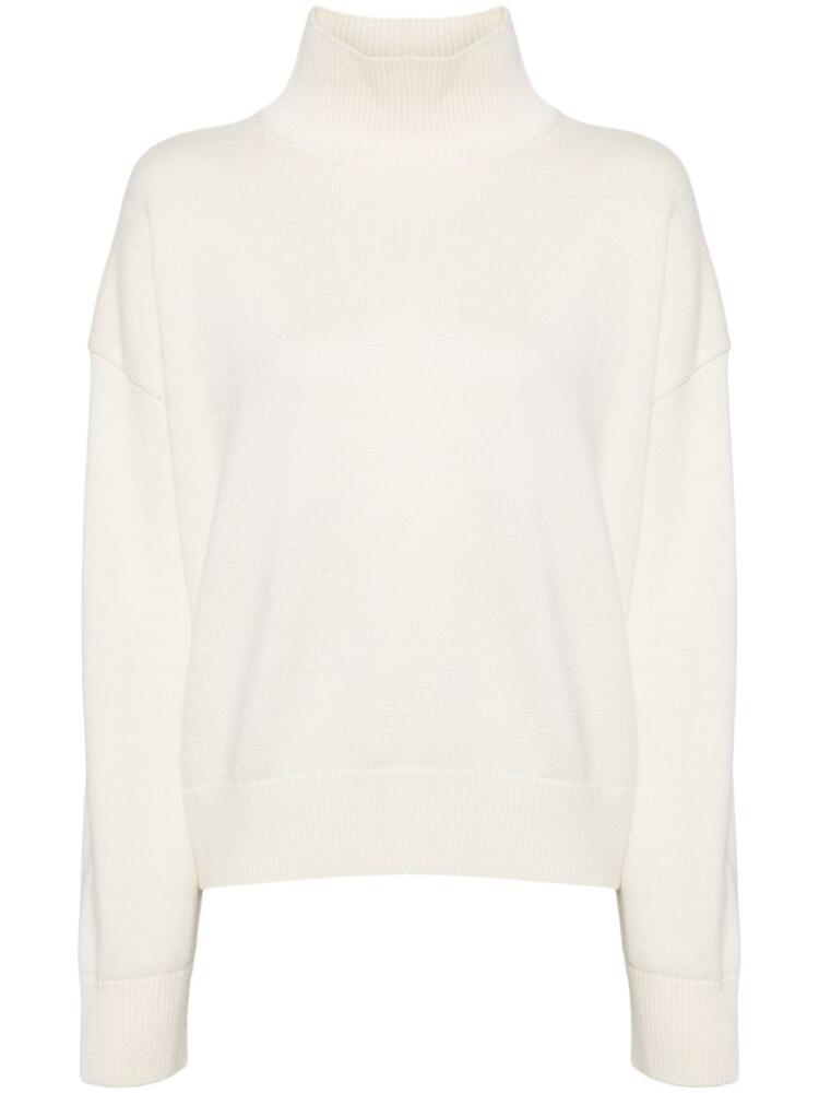 Studio Nicholson roll-neck knitted jumper - White Cover