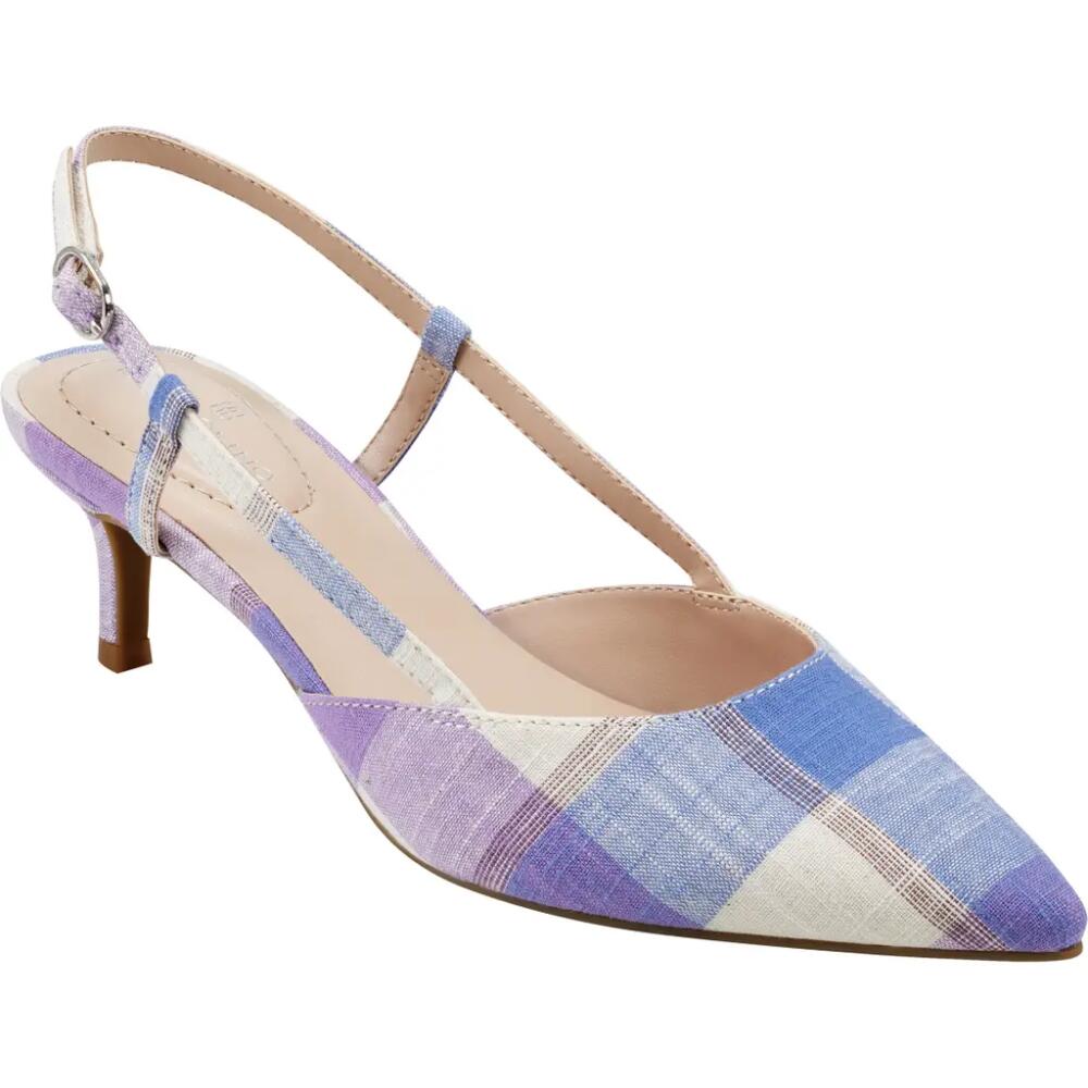 Bandolino Movito Kitten Heel Slingback Pump in Light Purple Cover