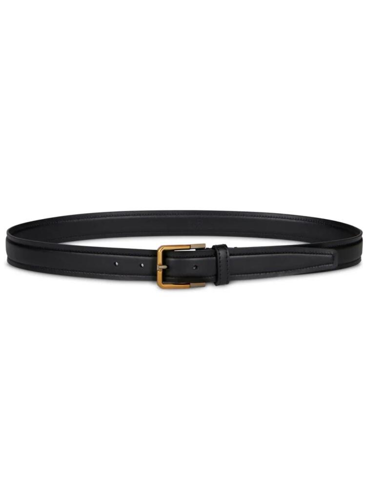 ETRO buckle leather belt - Black Cover