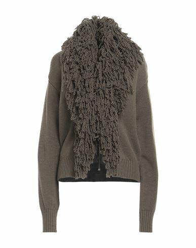 Blumarine Woman Cardigan Military green Virgin Wool Cover