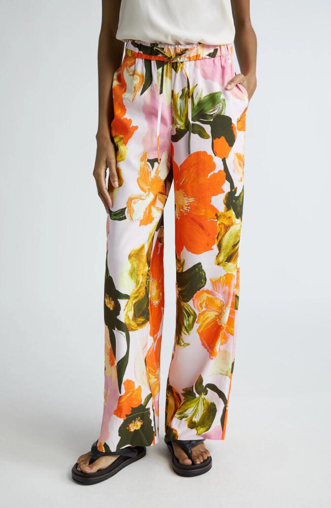 Stine Goya Gemi Floral Drawstring Pants in Summer Day Poppies Cover