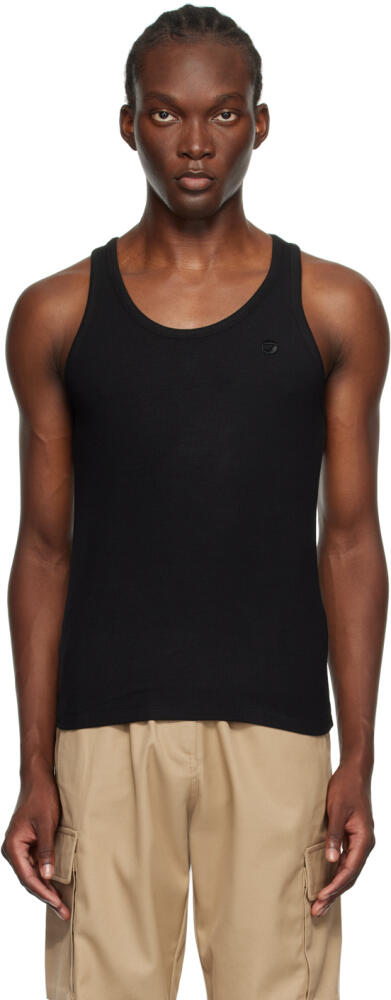 Coperni Black Embroidered Logo Tank Top Cover