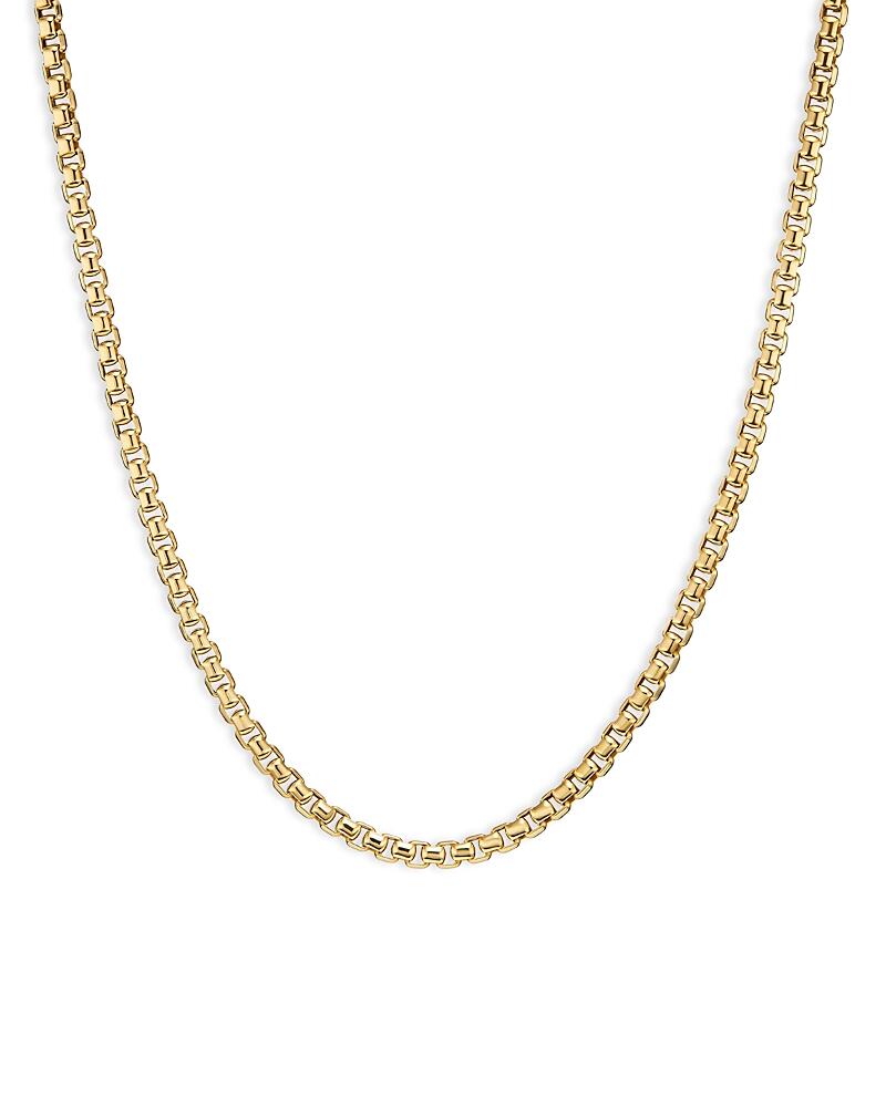 David Yurman Men's Box Chain Necklace in 18K Yellow Gold, 22 Cover