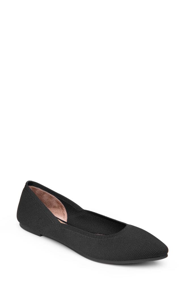 Me Too Linza Knit Ballet Flat in Black Cover