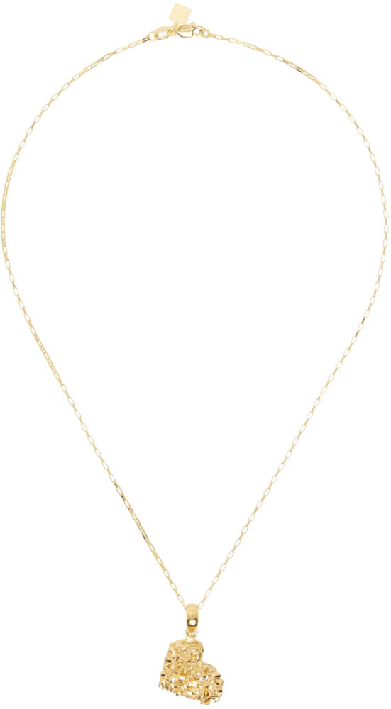 Veneda Carter Gold VC014 Vertical Signature Heart Necklace Cover