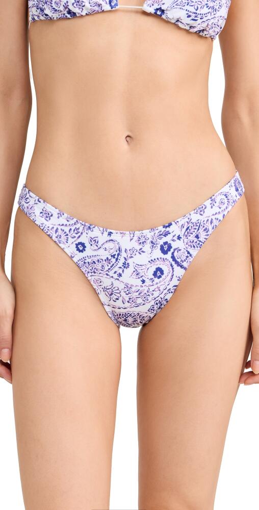 Bananhot Jussy Covered Bikini Bottoms Purple Bandana Cover