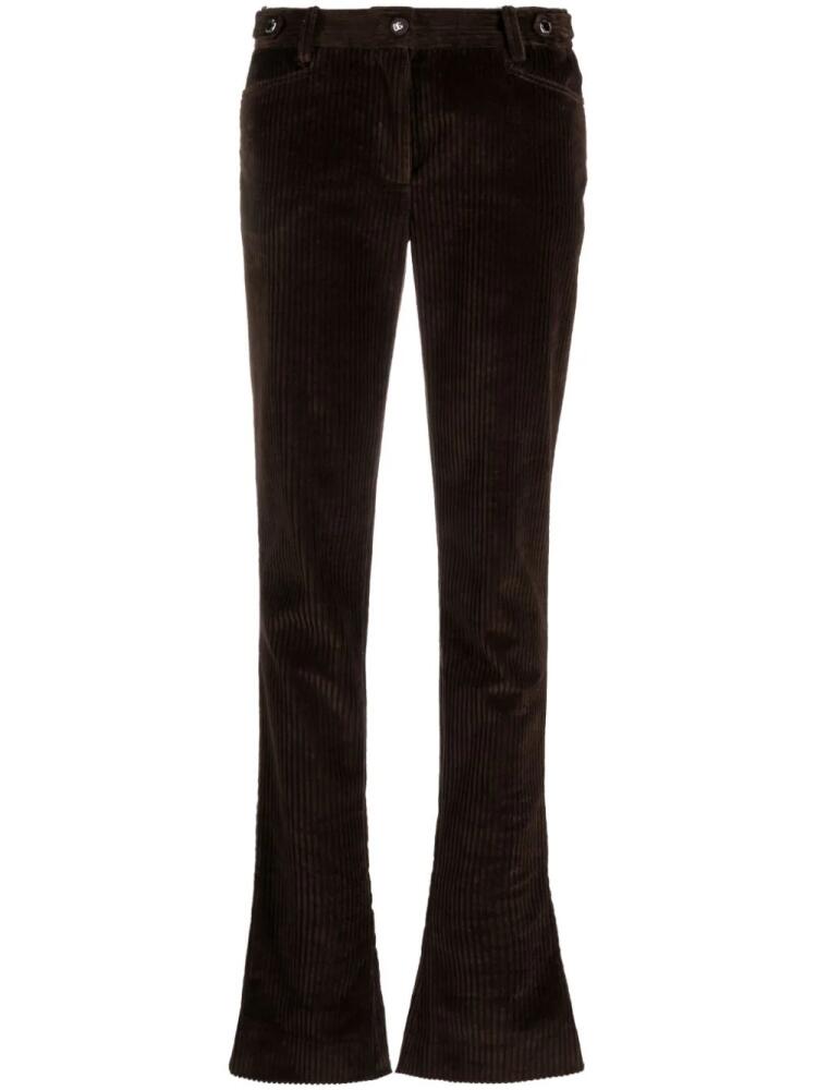 Dolce & Gabbana corduroy flared trousers - Brown Cover