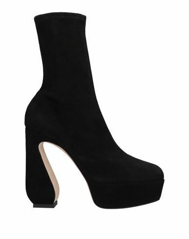 Si Rossi By Sergio Rossi Woman Ankle boots Black Soft Leather Cover