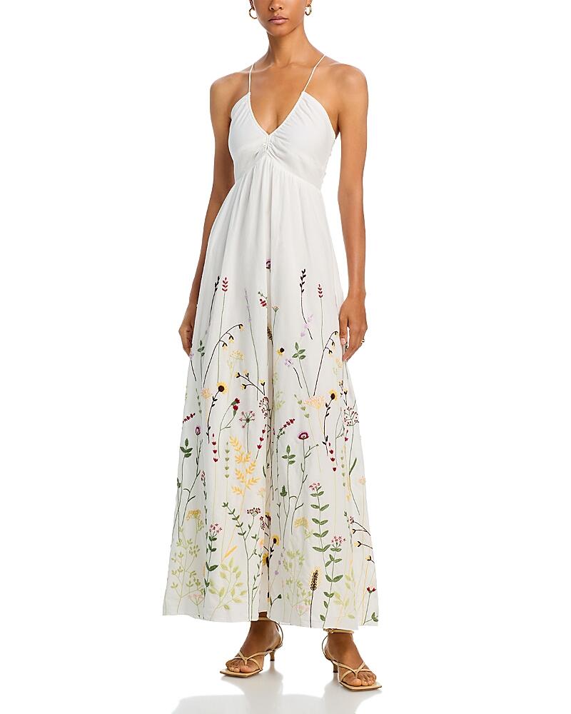 Vanessa Bruno Caliente Embroidered Maxi Dress Cover