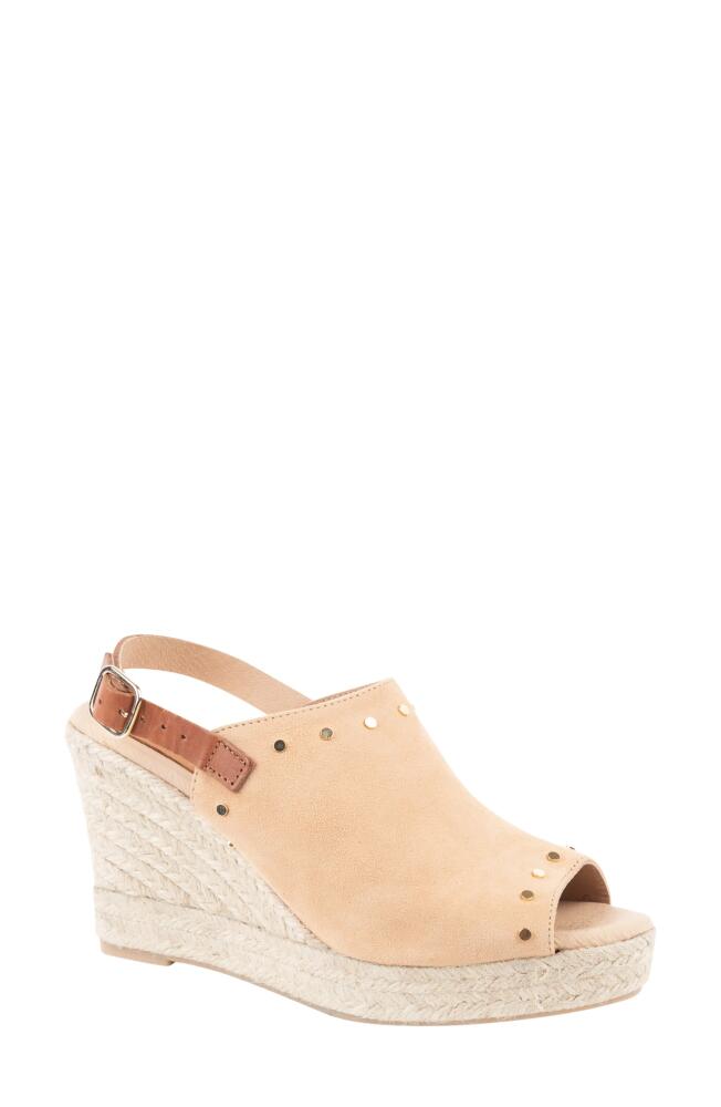 patricia green Rock Star Espadrille Wedge Sandal in Camel Cover