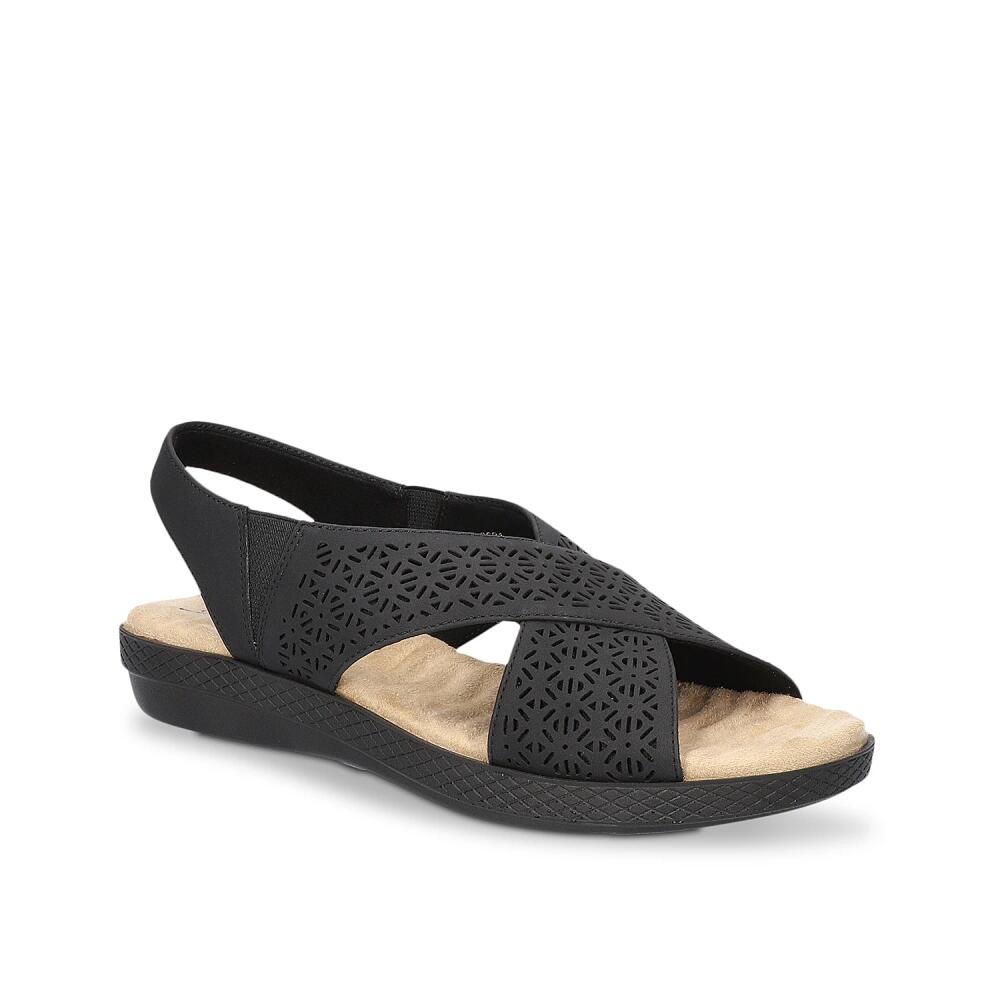 Easy Street Claudia Wedge Sandal | Women's | Black Cover