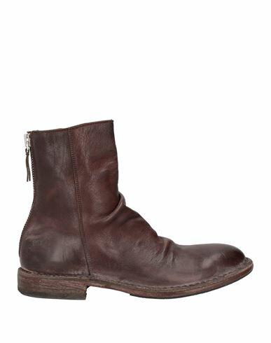 Moma Man Ankle boots Dark brown Calfskin Cover