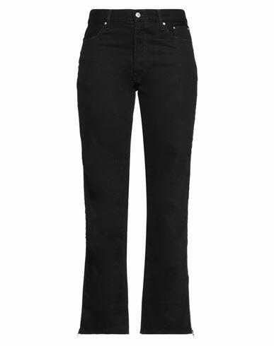 Gauchere. Woman Jeans Black Cotton Cover