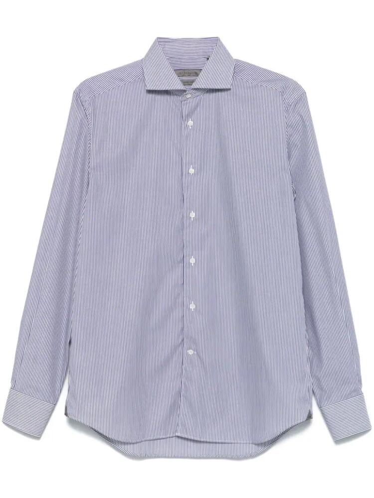 Corneliani striped shirt - Blue Cover