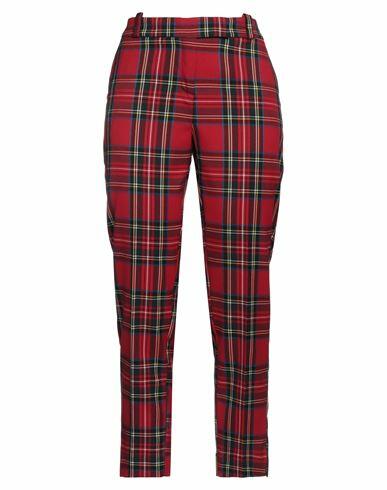 Imperial Woman Pants Red Polyester, Viscose, Elastane Cover