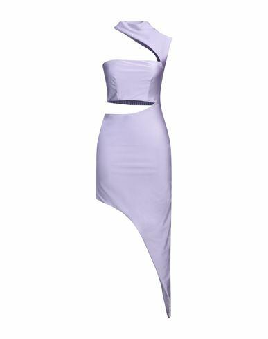 Cristinaeffe Woman Mini dress Lilac Polyester, Elastane Cover